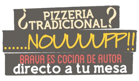 Pizzeria tradicional??? NOO!